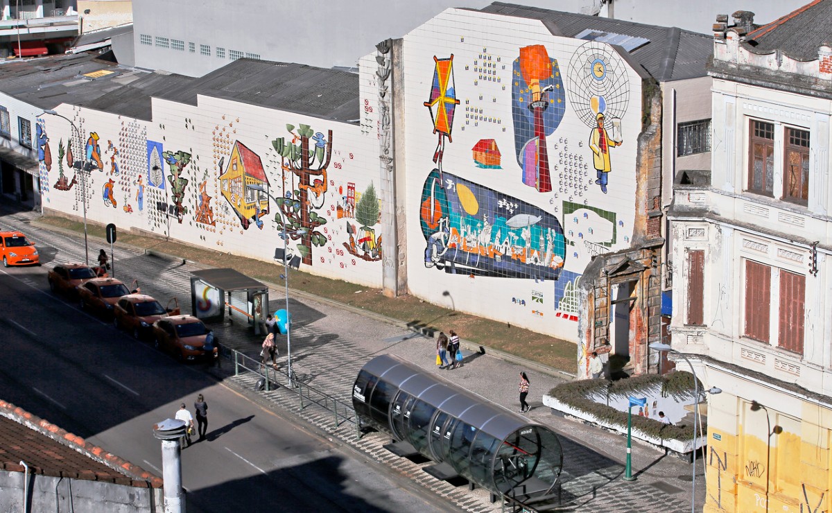 Street art in Curitiba