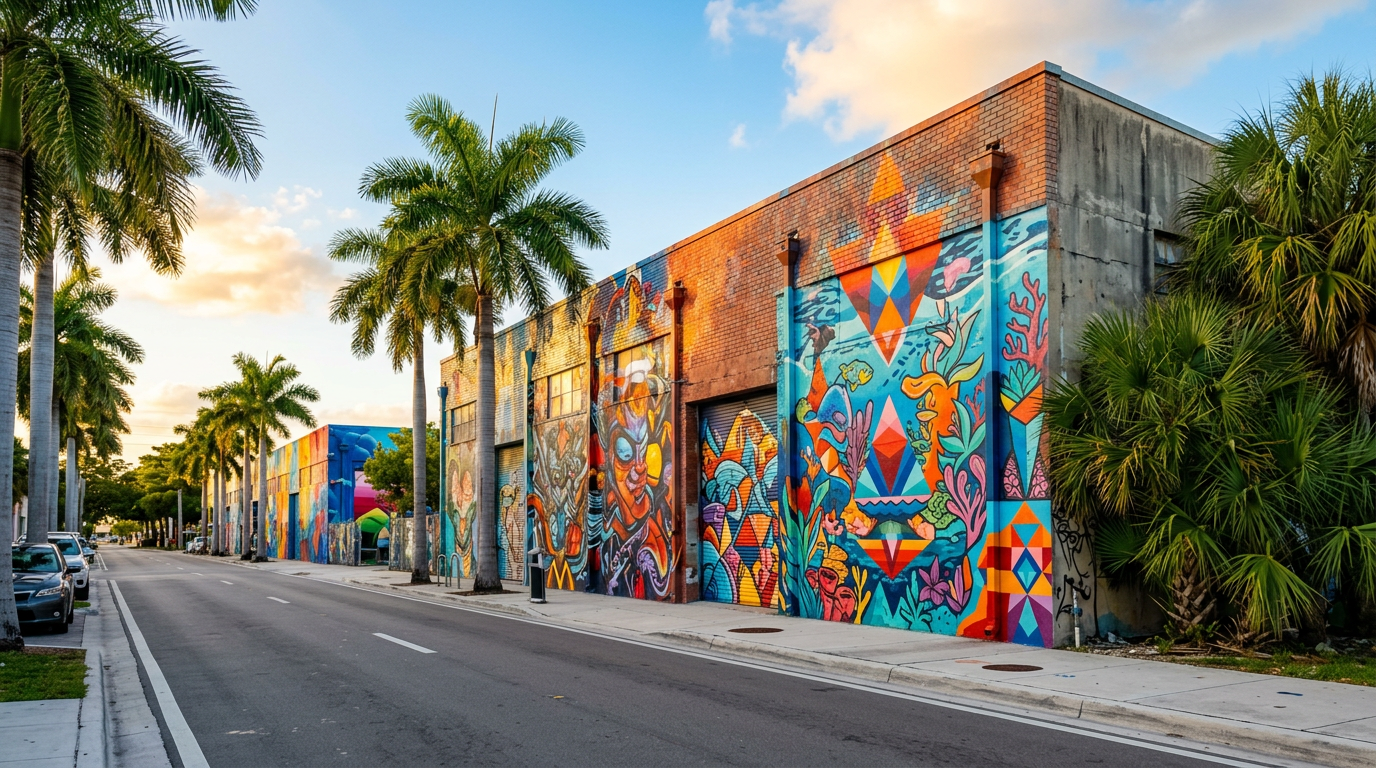Street art in Fort Lauderdale
