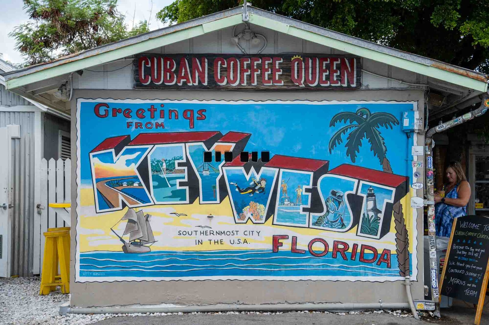 Street art in Key West